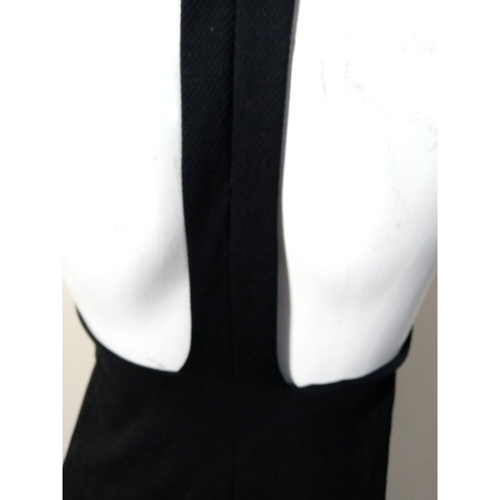 Silence+Noise Size XS Black Sleeveless Mini Lined Dress zippers. - Picture 5 of 9